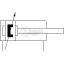 Стандартный пневмоцилиндр Festo DSBC-80-320-D3-PPVA-N3