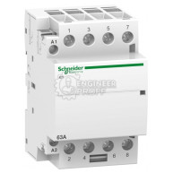 Контактор Schneider Electric модульный iCT63A 4НО 220/240В АС 50Гц